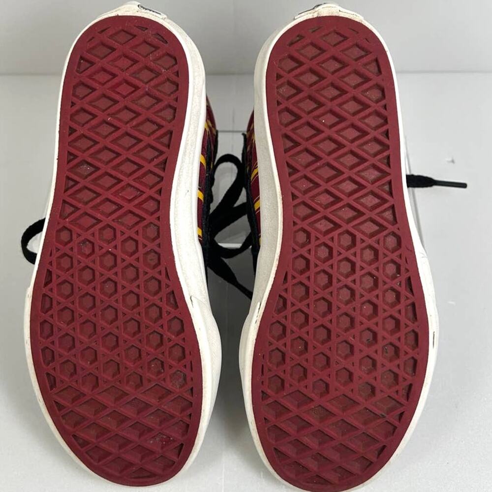 VANS Sk8-Hi Harry Potter Youth Size 13 Black Maroon Gold Gryffindor - Picture 5 of 8